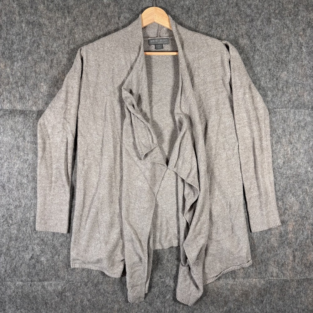 Barefoot Dreams Cozy Chic Lite Island Wrap Women's S/M‎ Gray Soft Cardigan
